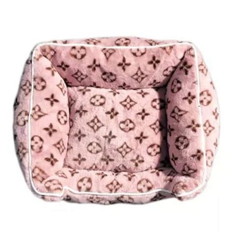 lv dog bed|faux louis vuitton dog collar.